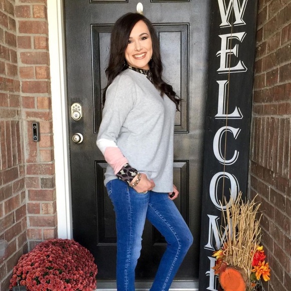 Limelush native people soft leopard contrast top S - Picture 8 of 8